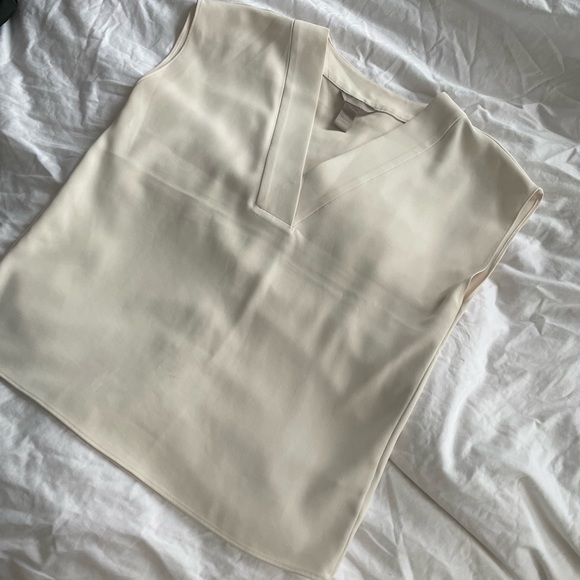 EUC Women’s boxy sleeveless blouse - H&M - Sz 8 - Picture 3 of 3